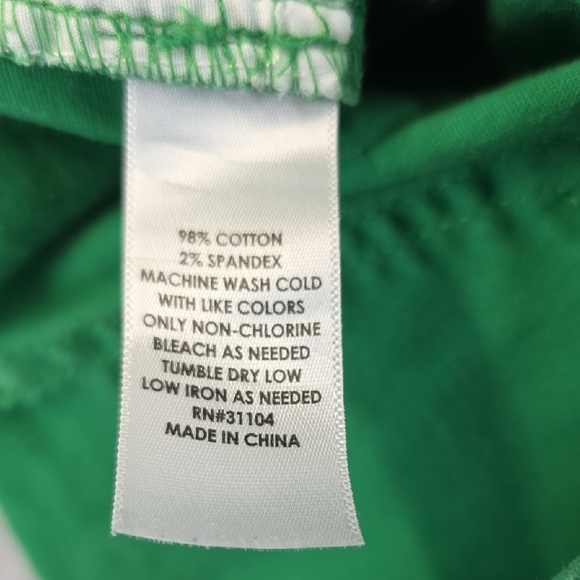 Crown & Ivy Green Skinny Jeans Women’s Size 8 Stretch - Picture 6 of 9